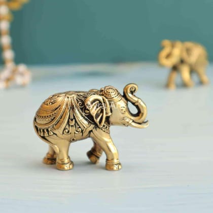 Premium Brass Elephant - 1.5 Inch Height Premium Brass Elephant - 1.5 Inch Height
