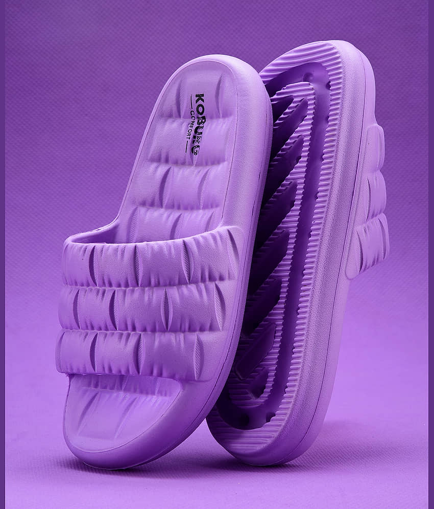 koburg Lavender Women's Slide Flip Flop