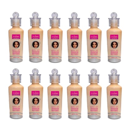Vi-John Foundation Roll On 60Gm (Pack of 12) Vi-John Foundation Roll On 60Gm (Pack of 12)