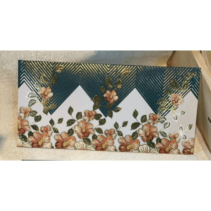 Golden Work Designer Envelope for Gifting Money on any occasion(Pack of 10)