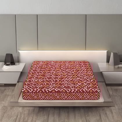 Coirfit Prism Essential With NIVF Technology 4 Inch King Size High Density (HD) Foam Mattress (72X70 Inches), Soft Relax Mattress | PU Foam with Quilted Fabric | Double-Sided Usable |2-Year Warranty