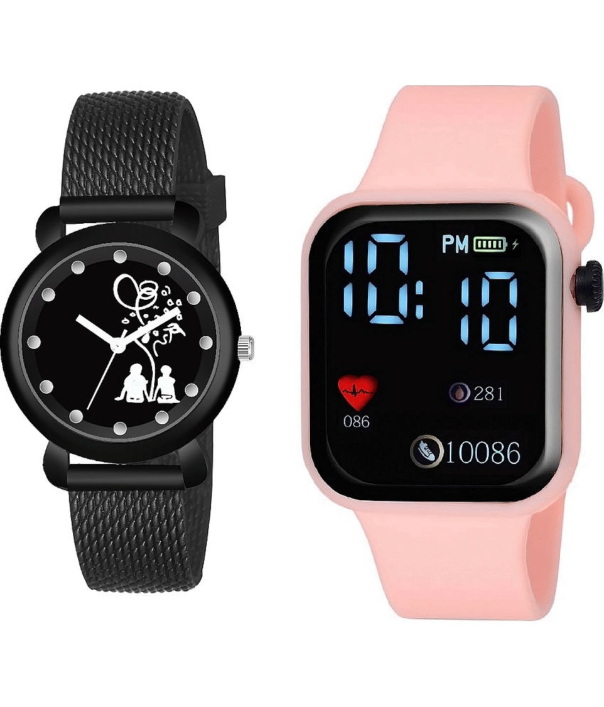 DECLASSE Black Dial Analog Girls Watch ( Pack Of 2 )