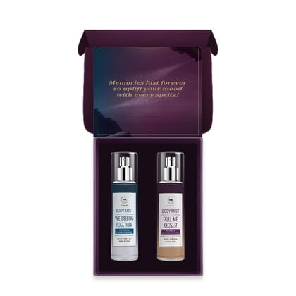 Body Mists - A Duo of Sweet & Spicy Fragrance-Combo