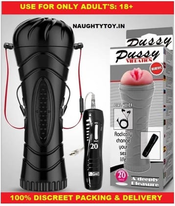 KAMAHOUSE Flashlight Pocket Pussy inch Soft & Real Pussy With Sexy Sound Sex toy For men + Black Egg Vibrator with remote multispeed egg