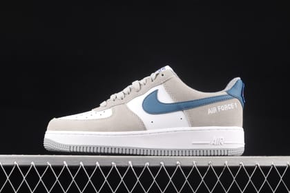 NikeMens  Air Force 1 AF1 Low '07 LV8 - Marina Blue-Euro 41
