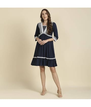 Rayon Short Kurti For Women (Pack of 1)