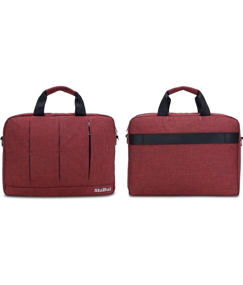 Shibui Maroon Laptop Sleeves