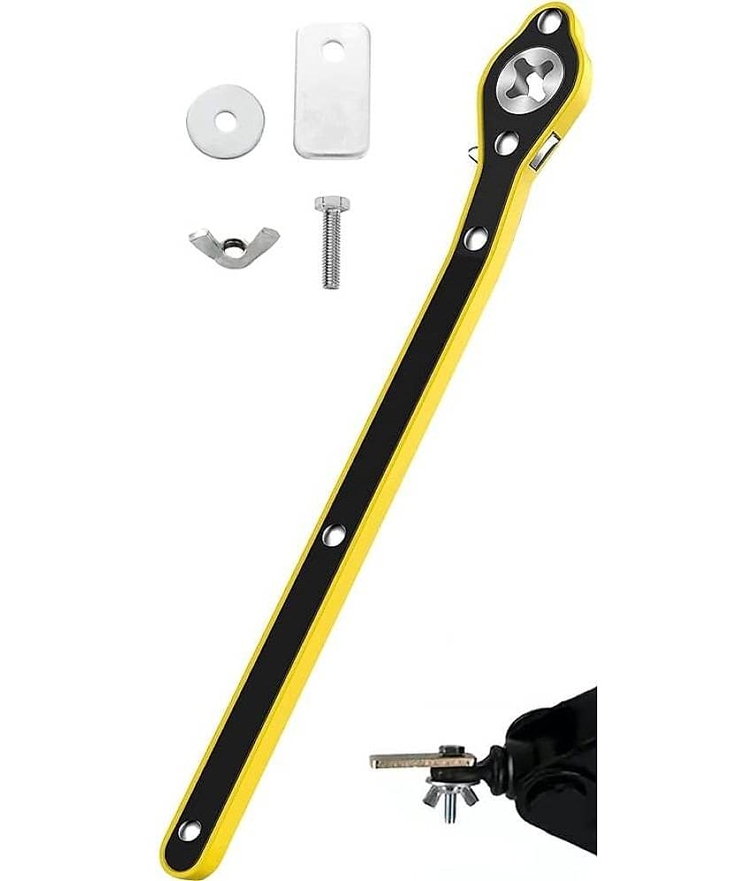 Hand Car Jack Wrench Universal Jack Ratchet Wrench for Car, Long Handle for Scissor Jack, Positive and Reversal Knob Design