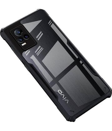 VAKIBO Plain Cases Compatible For Rubber Vivo Y73 ( Pack of 1 )