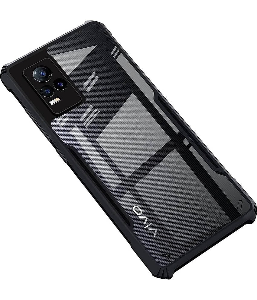 VAKIBO Plain Cases Compatible For Rubber Vivo Y73 ( Pack of 1 )