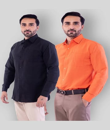DESHBANDHU DBK - Multicolor Cotton Regular Fit Men's Casual Shirt (Pack of 2 )