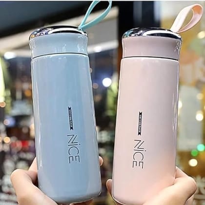 Water Bottle 400 ML Leak Proof Glass Bottle for Daily Water 1 Pc Water Bottle 400 ML Leak Proof Glass Bottle for Daily Water 1 Pc