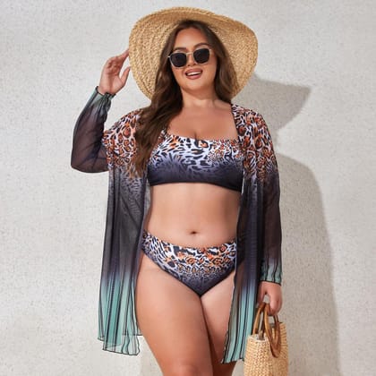 LOVEBIRD Plus Size Swimwear XSW9910