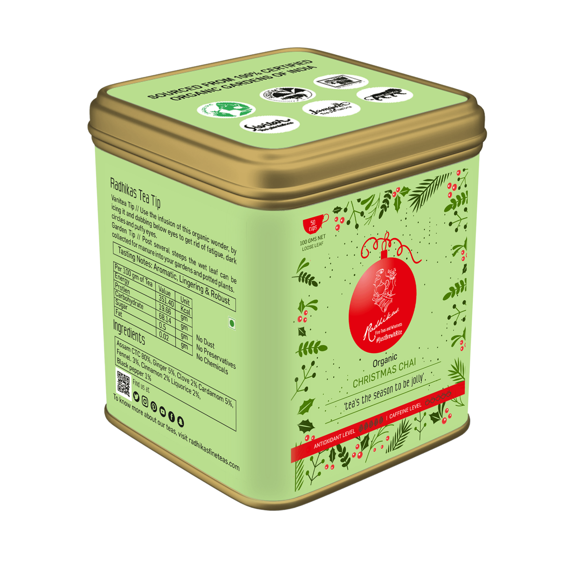 Organic Christmas Chai