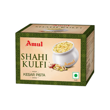 AMUL CUPS KESAR PISTA SHAHI KULFI 100ML