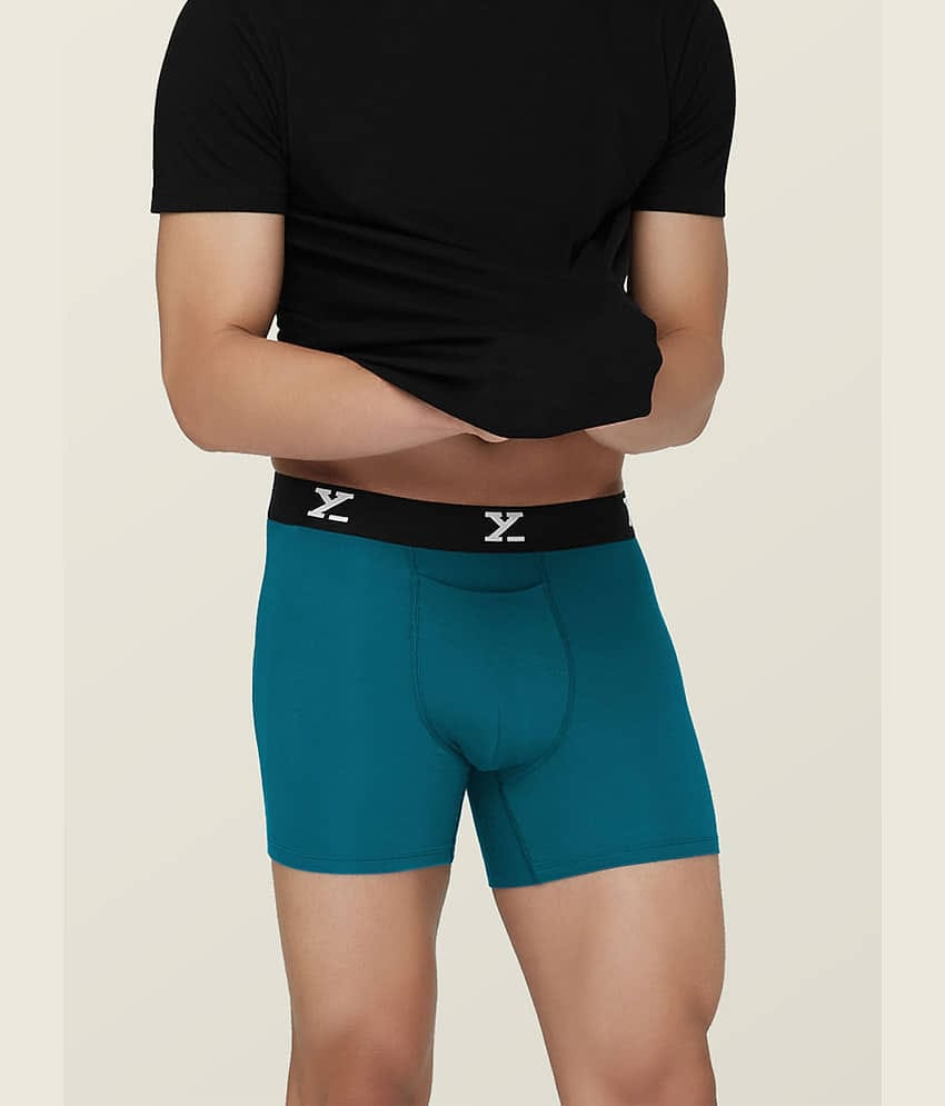 XYXX Pack of 1 Modal Trunks For Men's ( Green )