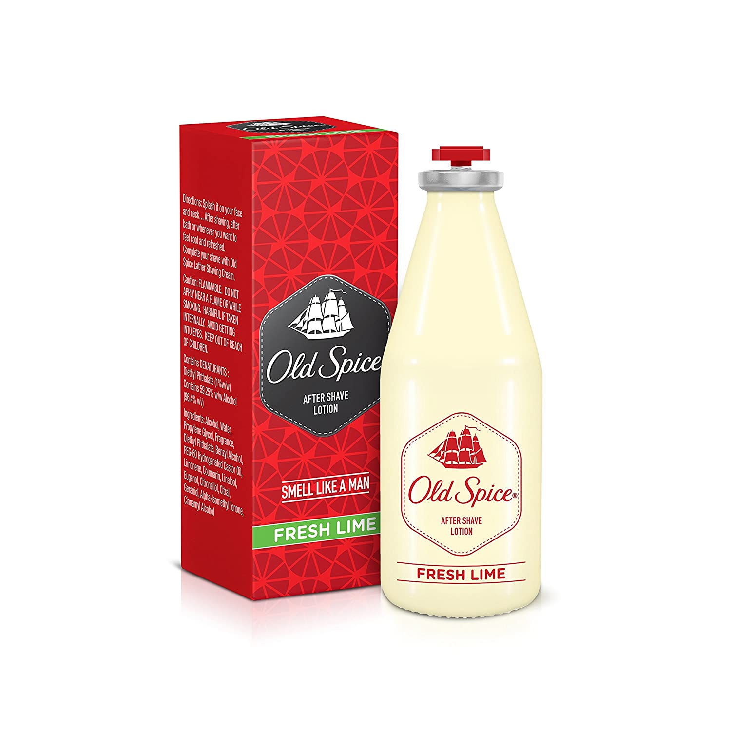 Old Spice After Shave Lotion Fresh Lime, 50 ml 