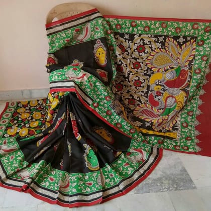 AWESOME LINEN COTTON PRINTED SAREE - 1936