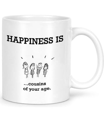 Idream Quote Printed Ceramic Coffee Mug 1 Pcs 330 mL