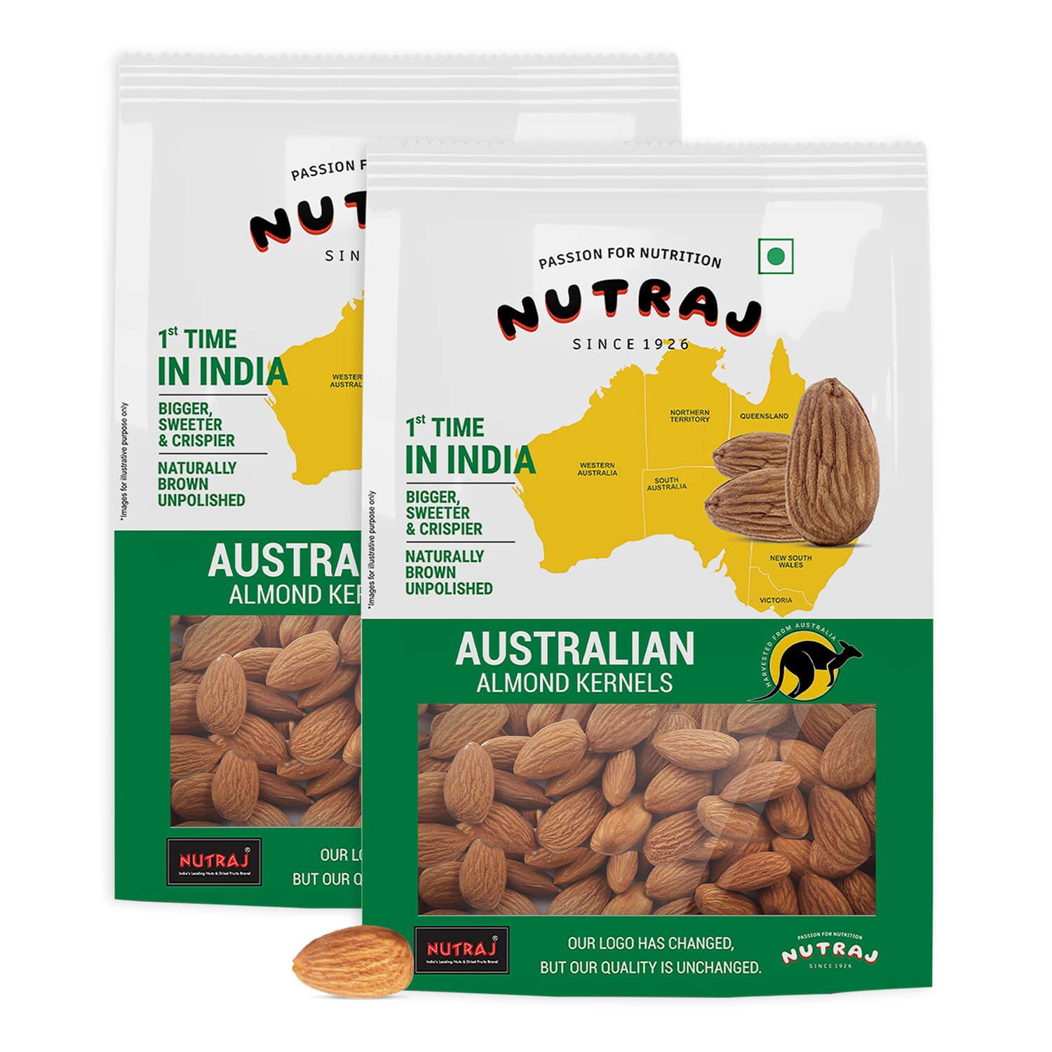 Nutraj Australian Almonds Badam 500gm