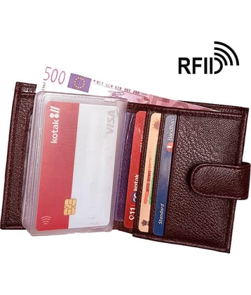 Wingers Brown Faux Leather Men's Regular Wallet ( Pack of 1 )