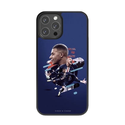 KYLIAN MBAPPE: PSG collection Glass Phone Case