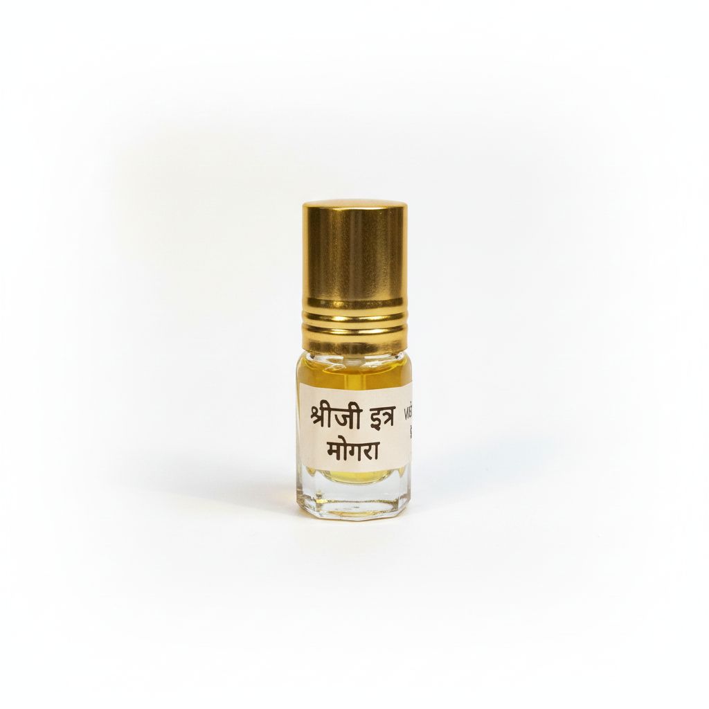 Sandali Mogra (Sandalwood Distilled Mogra Ittar) 2ml