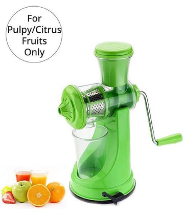 Analog Kitchenware Plastic Green Manual Juicer ( Pack of 1 )