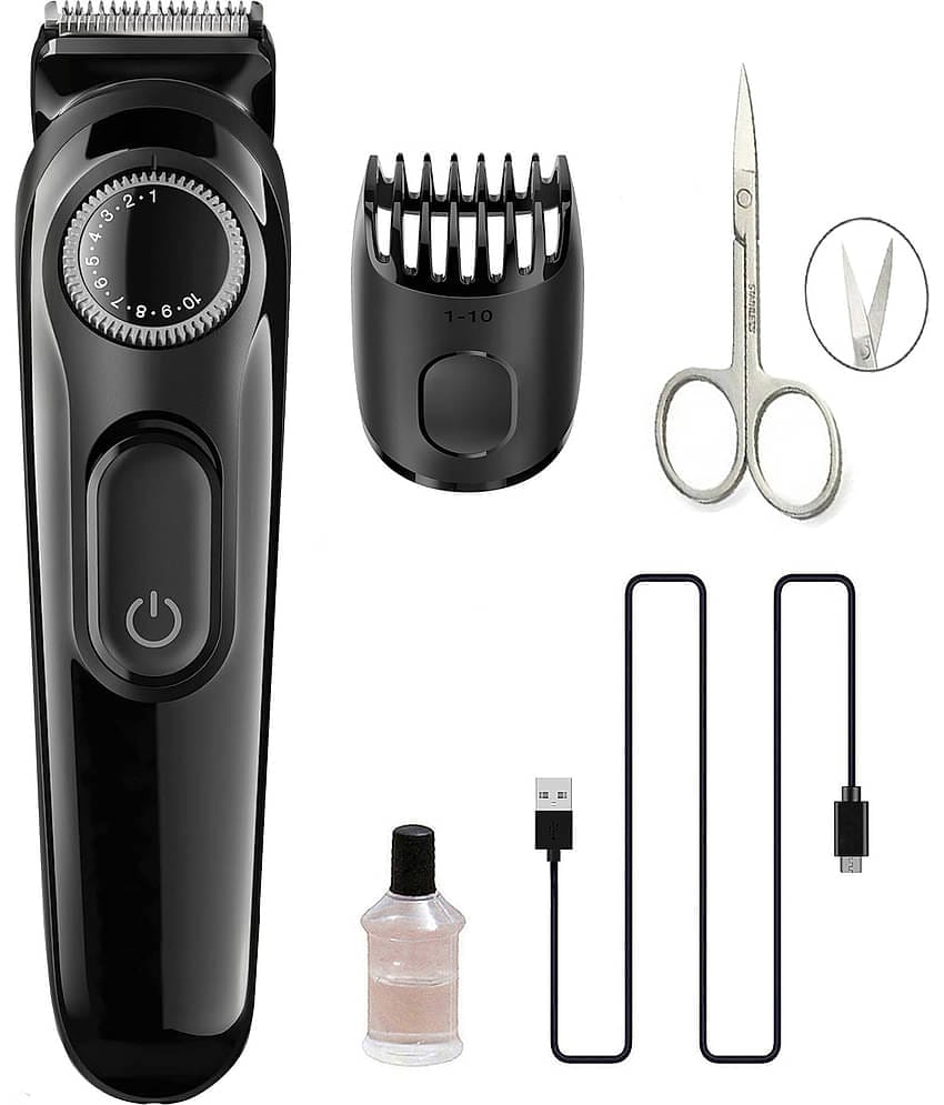 geemy Salon Pro Cutting Multicolor Cordless Beard Trimmer With 60 minutes Runtime