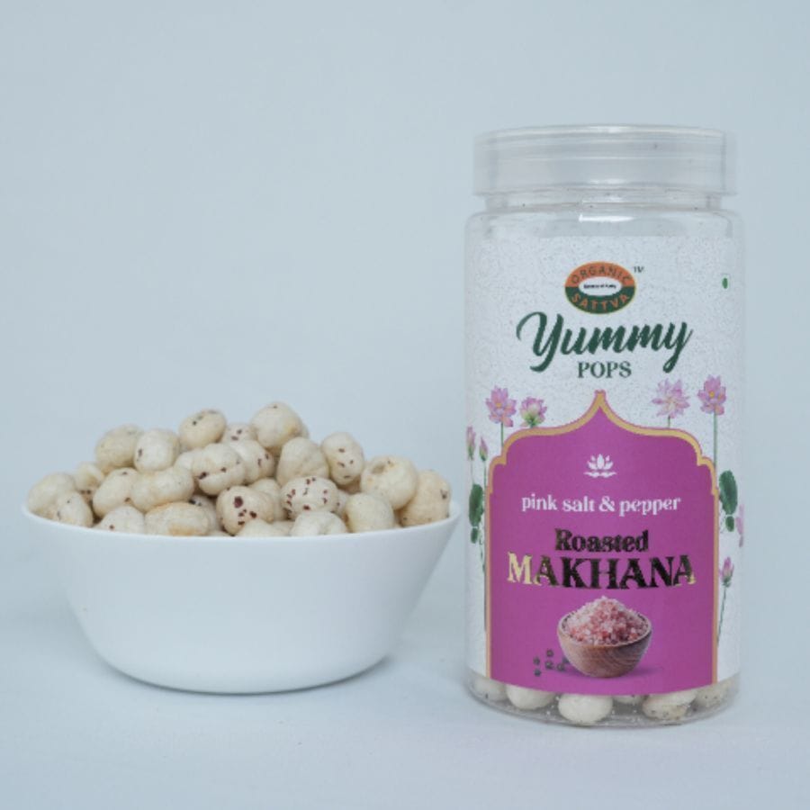 Perfect Harmony Pack | Pink Salt & Pepper Makhana, Pudina Makhana, Cheese Flavoured Makhana, Mumbai Chat Makhana | 324 gm - 324 gm - 324 gm - Pack of 4