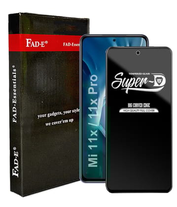 FAD-E Edge to Edge Tempered Glass for Mi 11x / 11x Pro (Transparent)