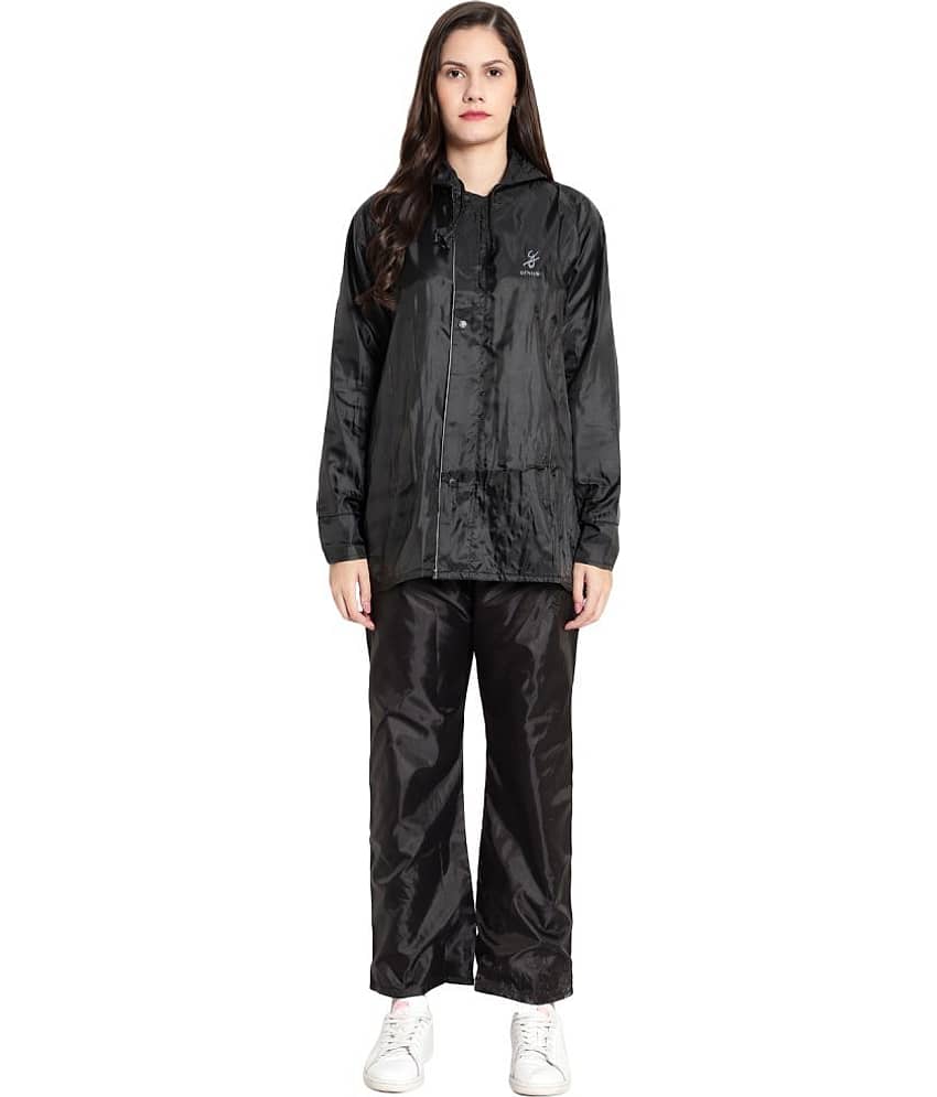 Zacharias Raincoat Set - Black