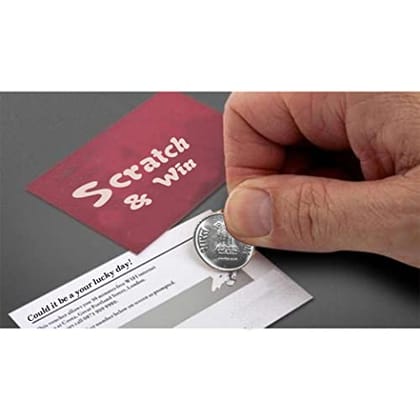 Scratch Off Label and Sticker Sheets (Qty 500 Labels) (40 x 8)