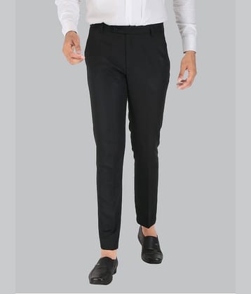 CLARE&CLARA Black Regular Formal Trouser ( Pack of 1 )