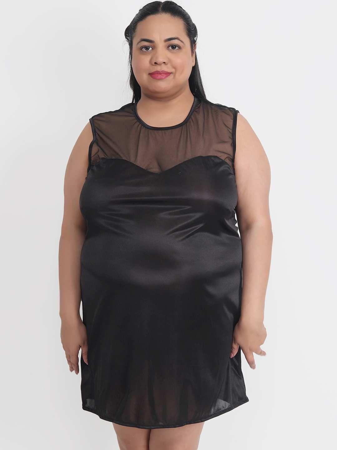 Babydoll Honeymoon Plus Size Black Babydoll Dress Plus Size Sexy