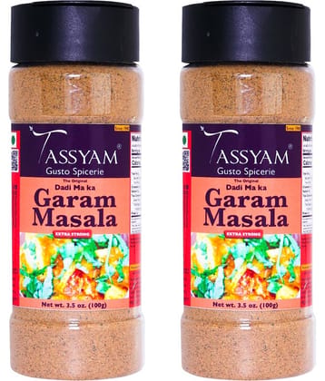 Tassyam Garam Masala 200 gm Pack of 2