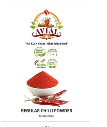 REGULAR CHILLI POWDER  100 G