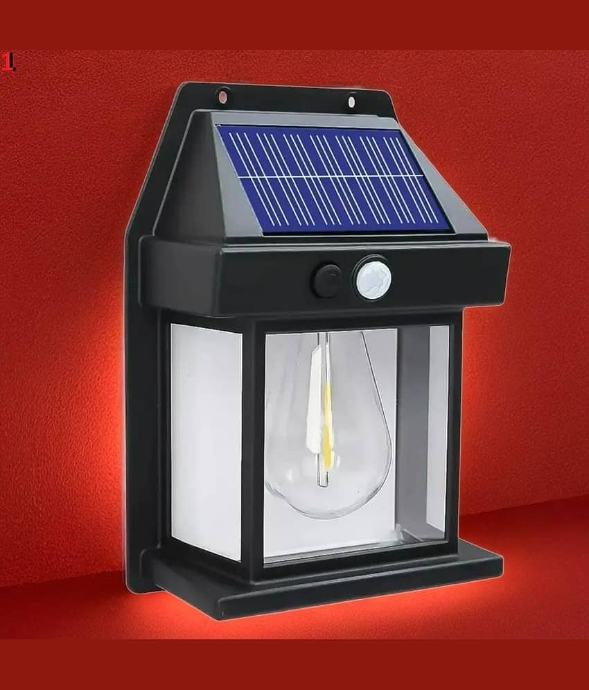 SPARKWORLD 5W Solar Outdoor Wall Light ( Pack of 1 )
