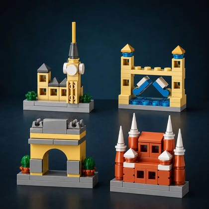 The European LandMarks(4 in 1 Set) The European LandMarks(4 in 1 Set)