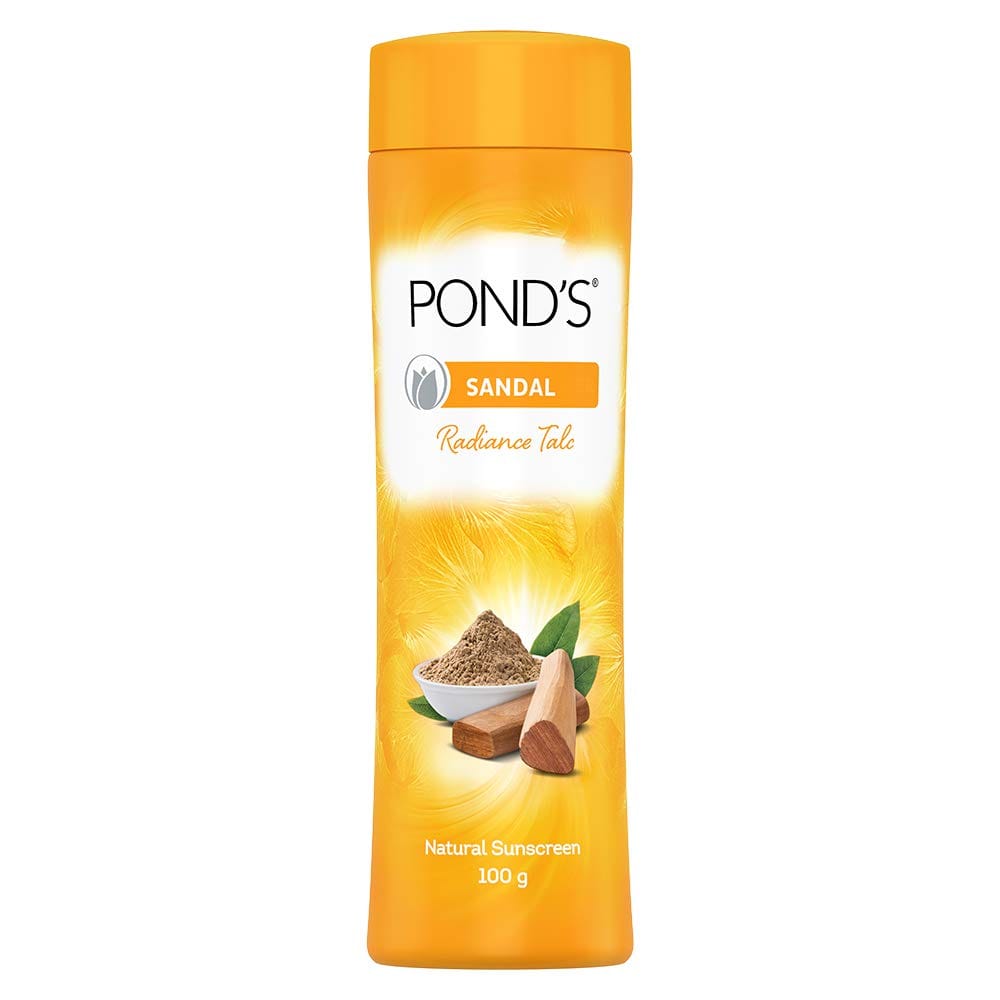 POND'S SANDAL Radiance Talc Natural Sunscreen 100 g