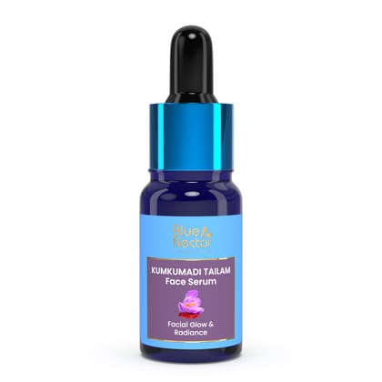 Kumkumadi Face Serum and Oil with Saffron for Glowing Skin (26 herbs) 10 ML