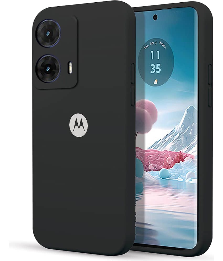 BIG WINGS Shock Proof Case Compatible For Silicon MOTOROLA G34 5G ( Pack of 1 )