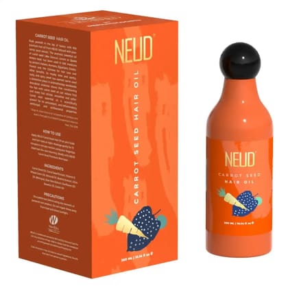 NEUD Carrot Seed Hair Oil for Men and Women - 300ml