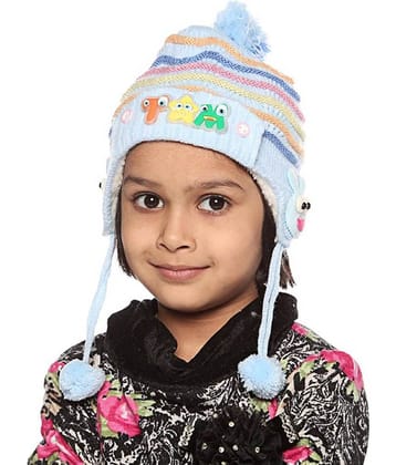 Bizarro.in Multicolour Woollen Caps For Kids