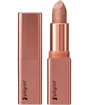 Pilgrim Pilgrim Glitter Lipstick The Khalifa-02 Make Up,For All Skin Type,4.2G (pack Of 1)