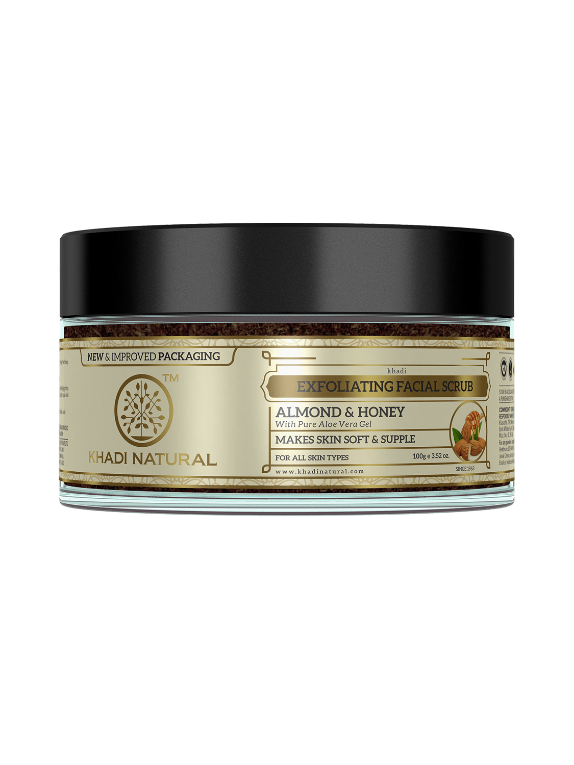 Khadi Natural Almond & Honey Exfoliating Facial Scrub - 100gm Sale