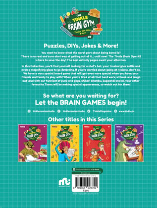 The Tinkle Brain Gym #2 : Puzzles, DIYs, Jokes & More! The Tinkle Brain Gym #2 : Puzzles, DIYs, Jokes & More!