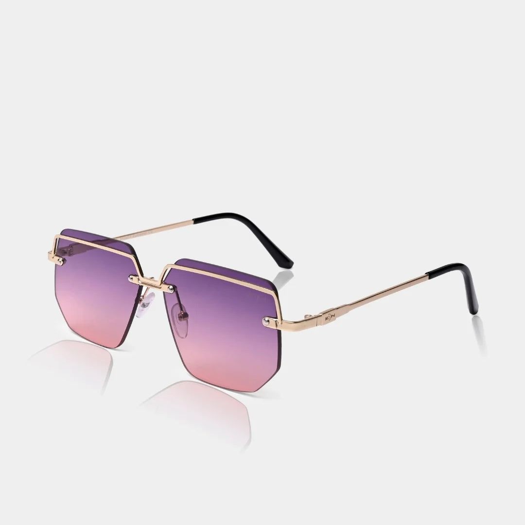 MOONX DEIMOS S4 – Futuristic Metal Frame Sunglasses (Unisex)