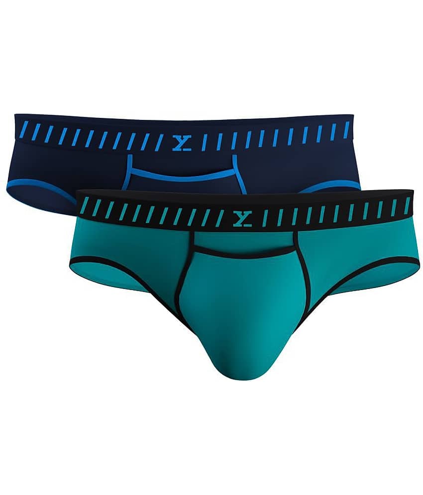 XYXX - Multicolor Modal Men's Briefs ( Pack of 2 )