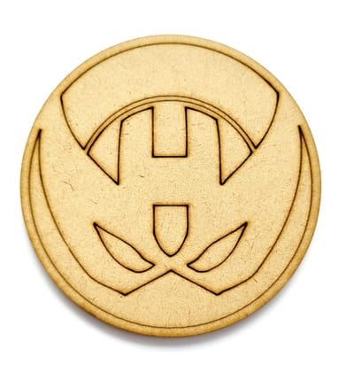 Brand Zero Pre Marked MDF Base - Design 3102 - Select Your Preference Of Size & Thickness